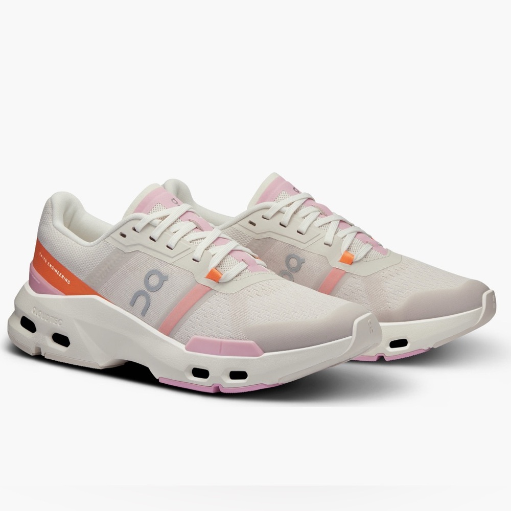 ON RUNNING - Women's Running Shoes - White and Pink